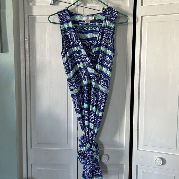 Vineyard Vines v-neck nautical maxi-dress - Size S - Picture 7 of 7